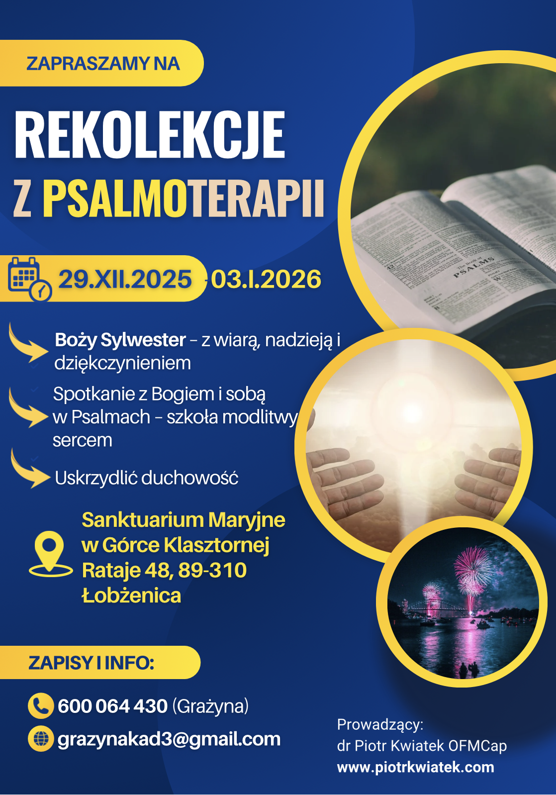 Z PSALMAMI PRZEZ PRÓG NOWEGO ROKU