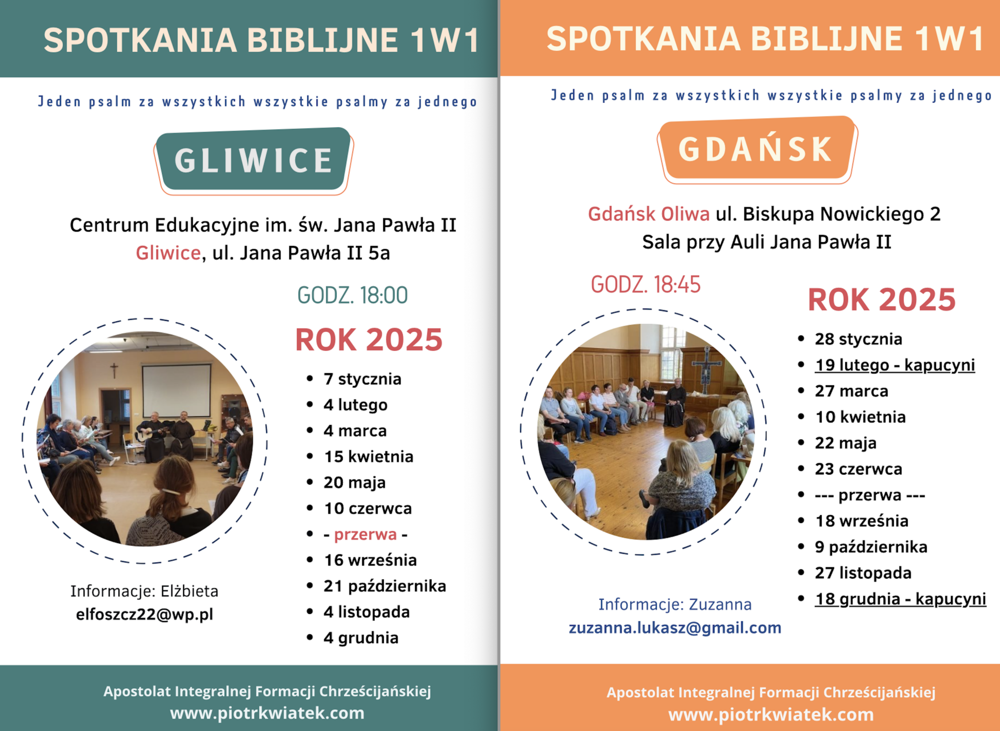 📖✨ SPOTKANIA BIBLIJNE 1W1 