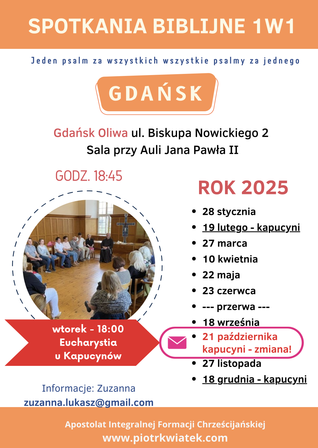 Gdańsk – zmiana!!!
