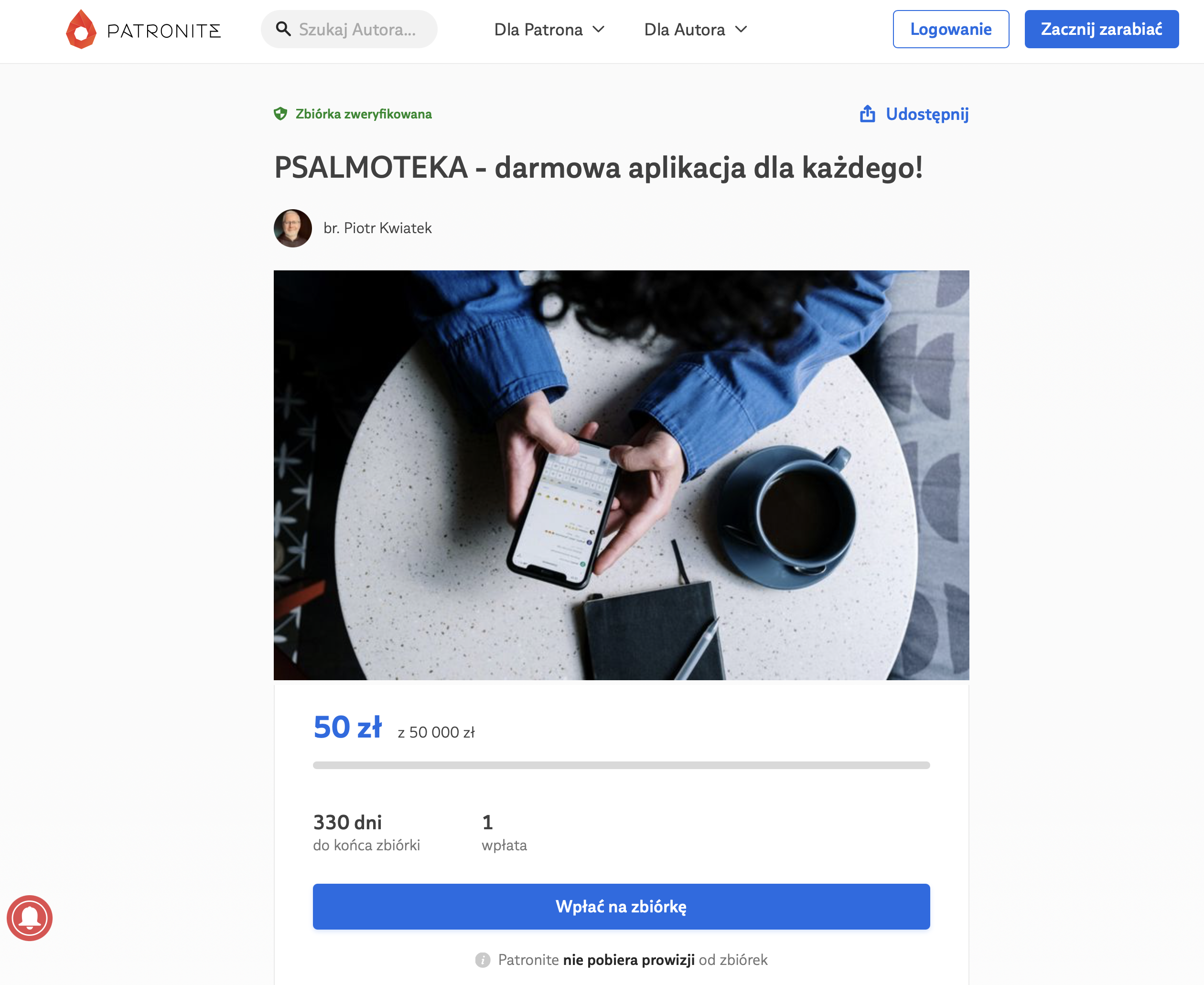 DARMOWA APLIKACJA O PSALMACH