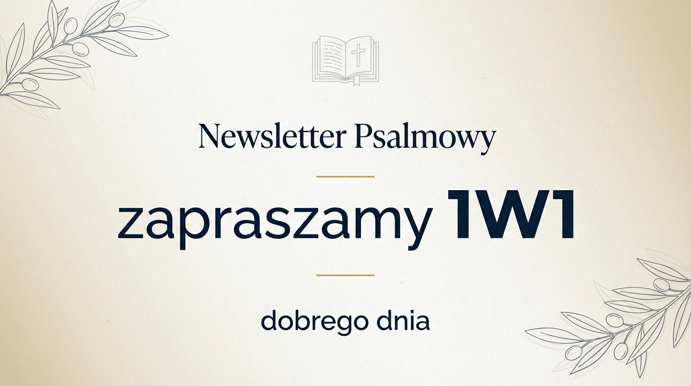 Newsletter psalmowy